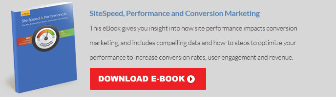 Website speed, performance and conversion marketing ebook