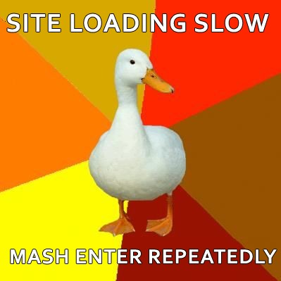 site loading slow