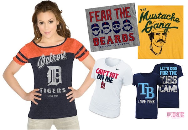 Montage of Baseball Playoffs Shirts