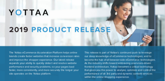 Yottaa Product Release 2019