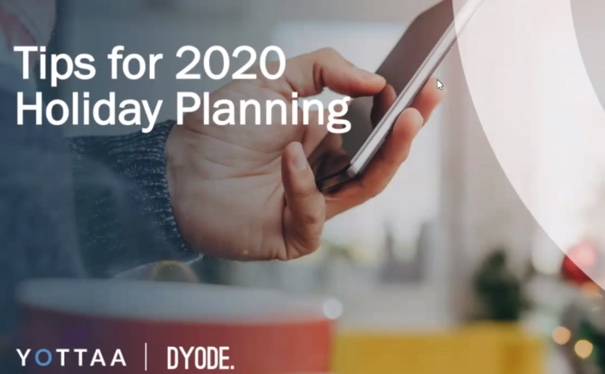2020 Holiday Planning Webinar