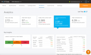 Web Vitals Dashboard