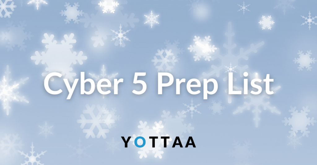 Cyber 5 Prep List 2