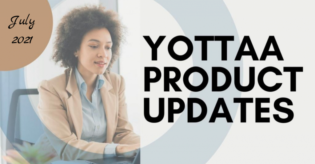 July 2021 Product Update Blog Feature Image