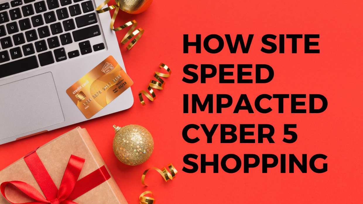 How Site Speed Impacted 2021 Cyber 5 Shopping