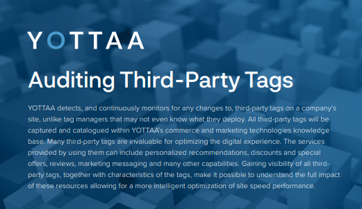 Auditing Third Party Tags