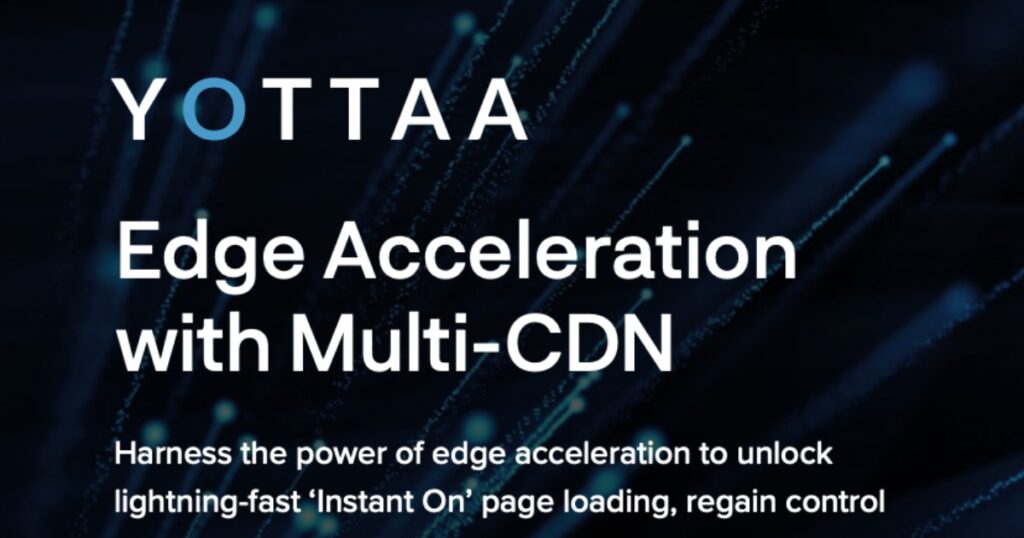 edge acceleration with multi cdn