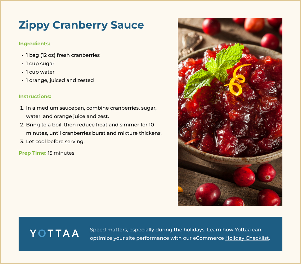 thumb Zippy Cranberry Sauce