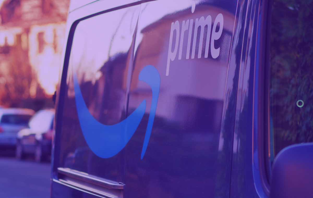 A Prime delivery truck