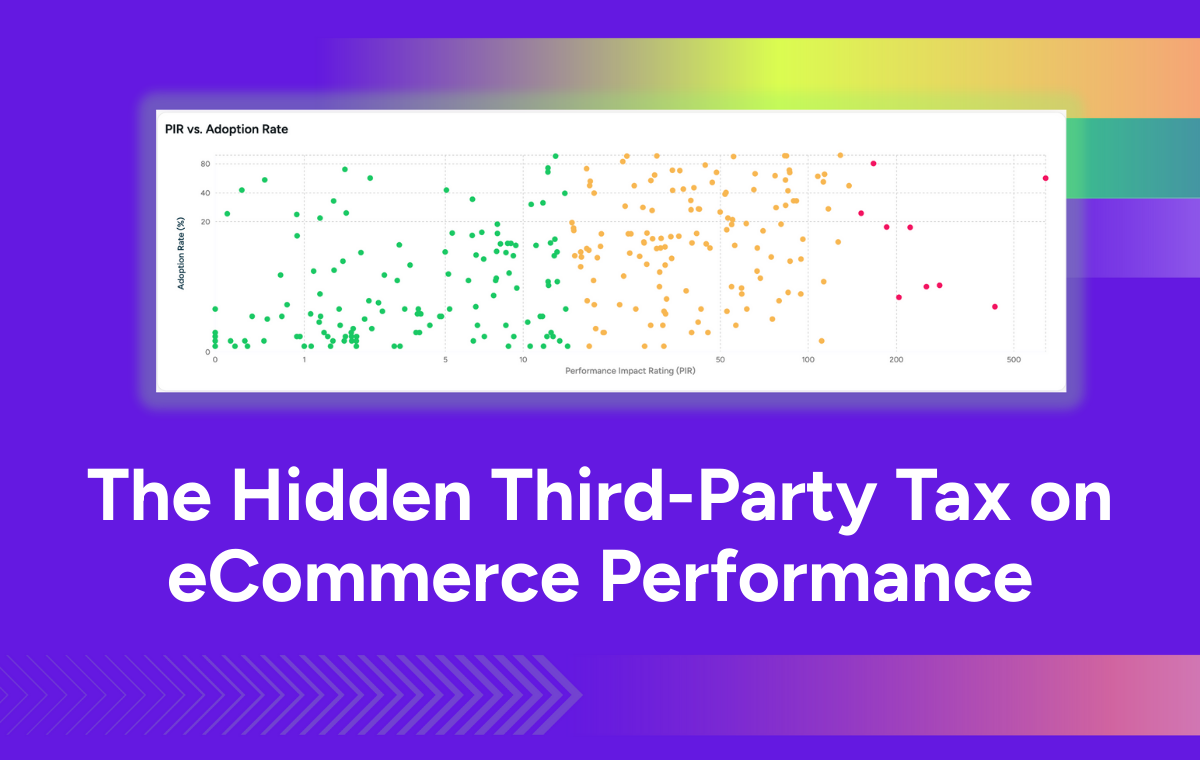 Third Party Impact on eCommerce Performance graph and title